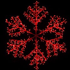 Image of 60" Dynamic RGB LED Sparkler Snowflake